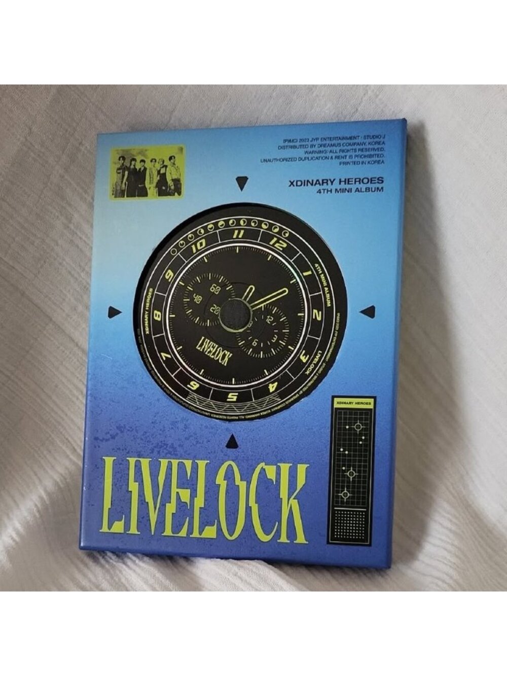Livelock Xdinary Heroes 4th Mini Album